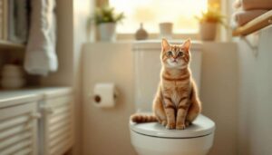 Katzenjammer auf dem Klo: Drei Gründe für das plötzliche Miauen