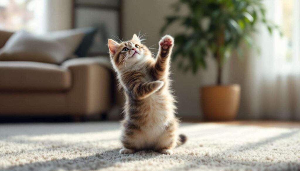 Bunny Kicks bei Katzen – warum sie mit den Hinterpfoten treten