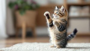 Darum treten Katzen mit den Hinterpfoten zu