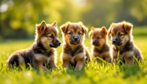 Altdeutsche Hütehund Welpen suchen Job fürs Leben