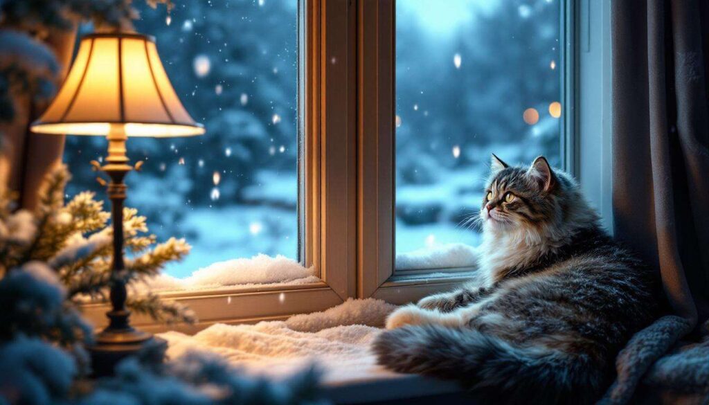 Vom Freigeist zum Stubenhocker: Warum sind Katzen im Winter so anhänglich?