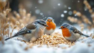 Haferflocken als Futter: So einfach kannst du diesen Tieren im Winter helfen
