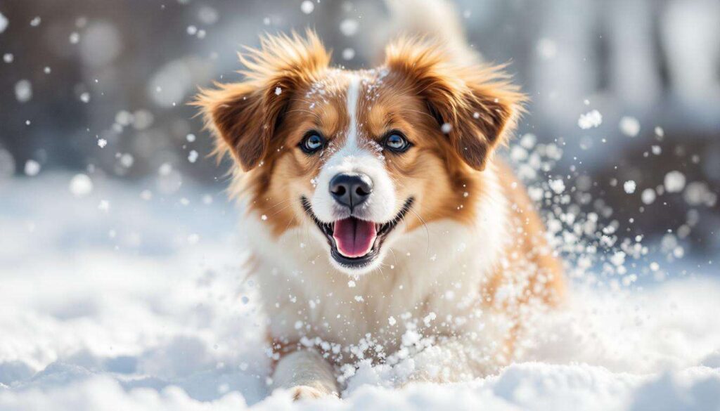 Glücklich toben im Schnee: Das sollten Hundebesitzer wissen