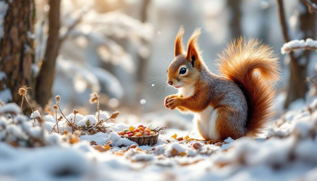 Volle Speisekammer, aber leerer Magen: Was Eichhörnchen bei Frost wirklich zum Überleben brauchen