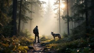 Richtiges Verhalten bei Wolfsbegegnung: Warum man auf keinen Fall zu freundlich sein sollte