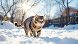 Freigänger im Winter: Warum Katzen jetzt oft unterfordert sind