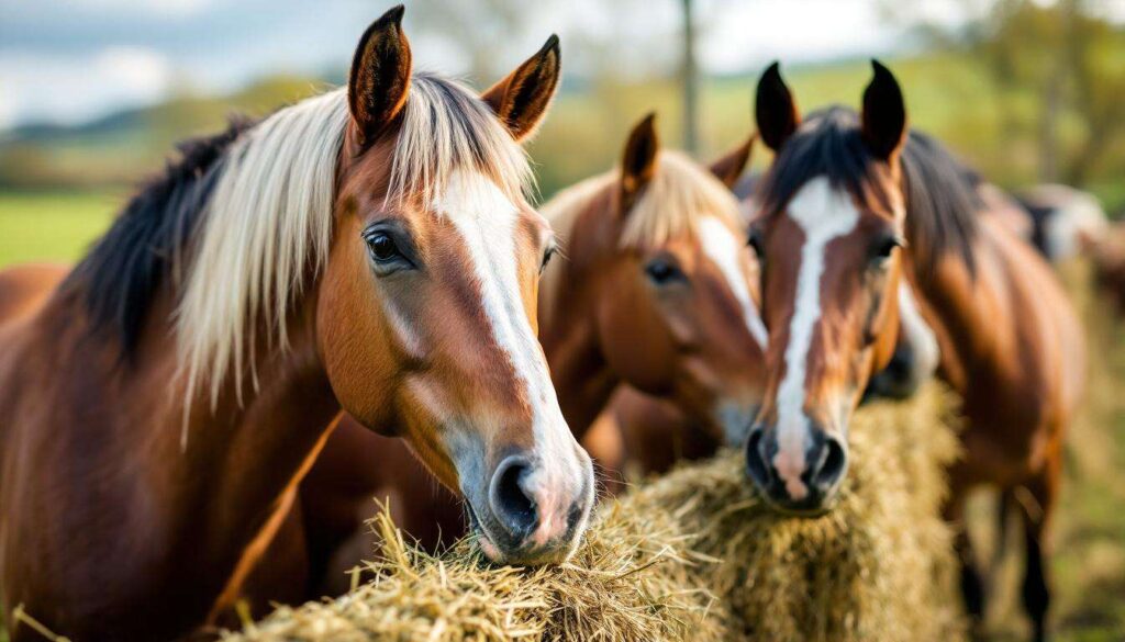Pferde sicher füttern: Heuraufen pferdegerecht einsetzen